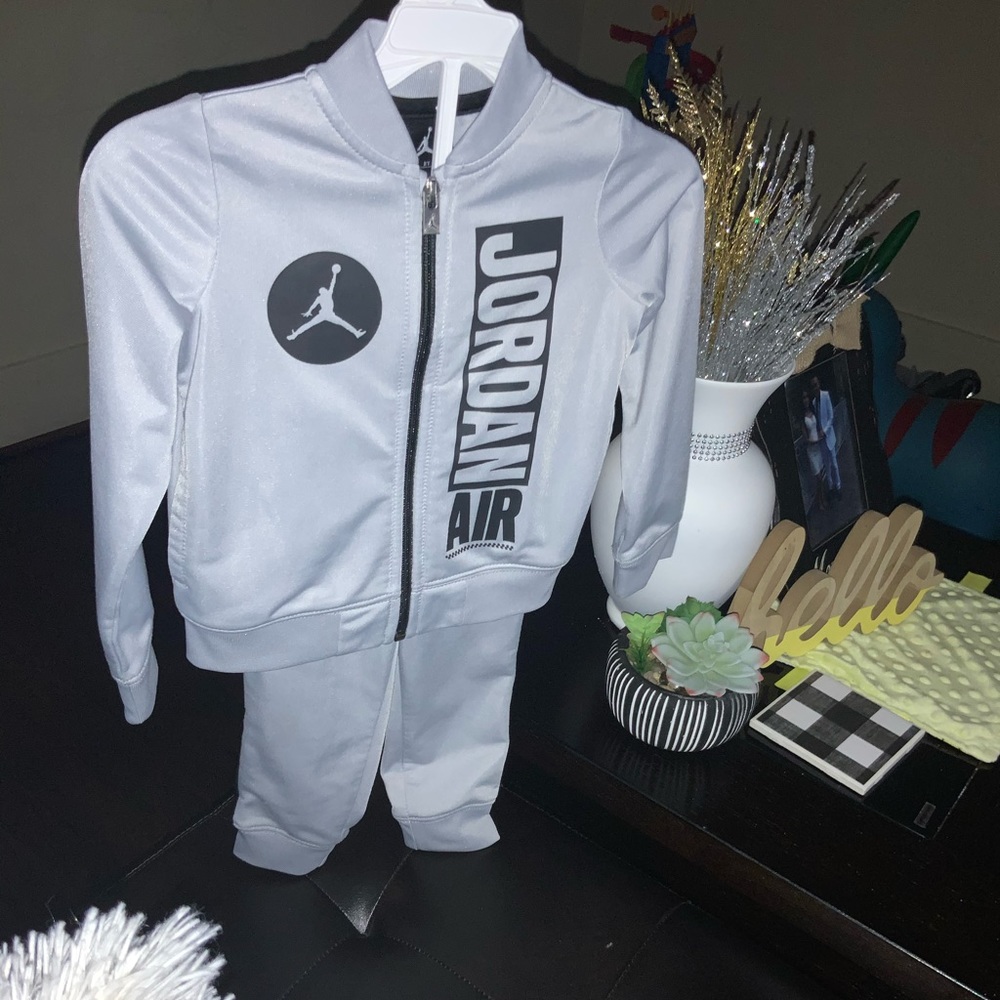 2-Pc Jacket & Jogger Pants Set, Little Boys Jordan